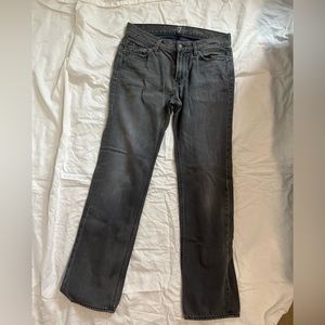 Men’s 7 for all man kind jeans size 31 grey